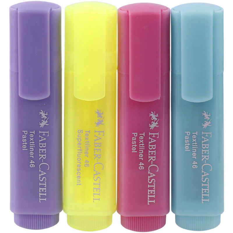 ماژیک هایلایت فابر کاستل 154610 Faber-Castell بسته 4 عددی