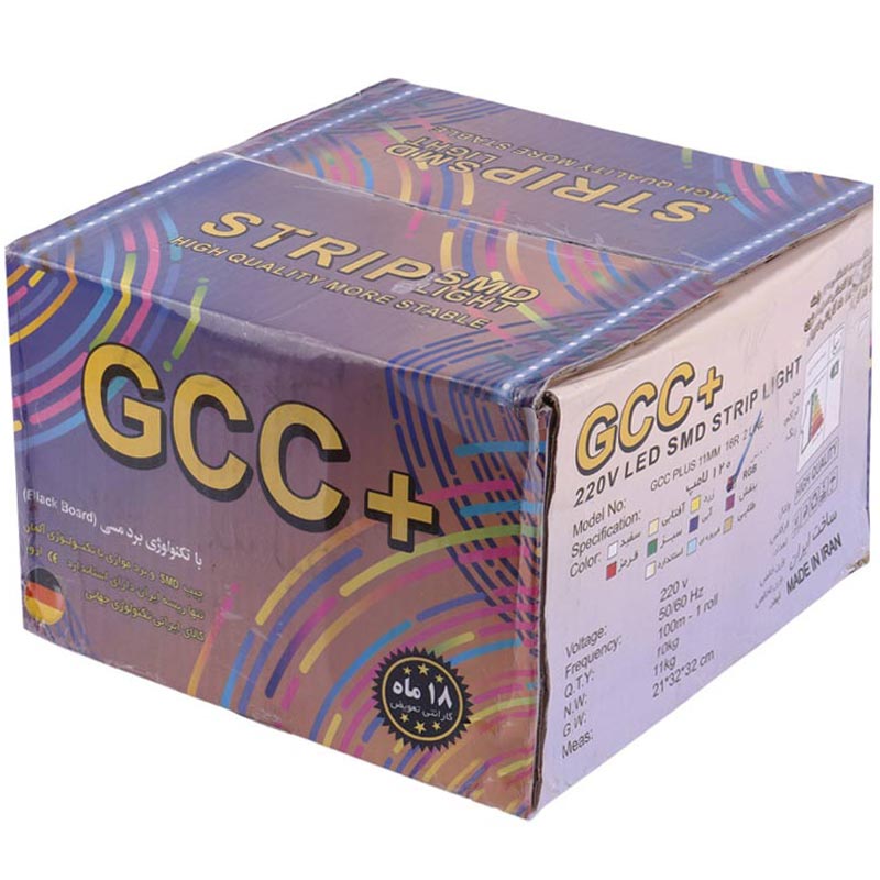 ریسه شلنگی GCC Loop 10MM 16R 1 Line متری + سوکت