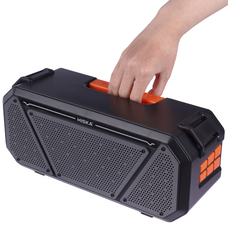 اسپیکر بلوتوثی رم و فلش خور Hiska B112 + ریموت کنترل