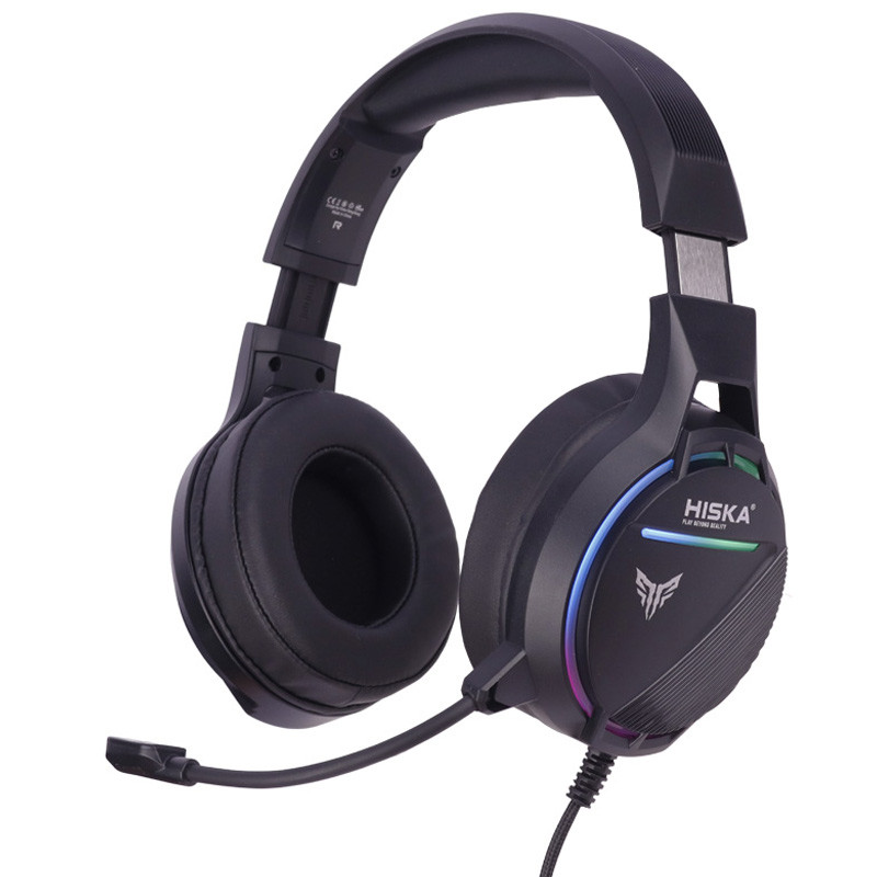 هدست گیمینگ سیم دار Hiska GHR-02