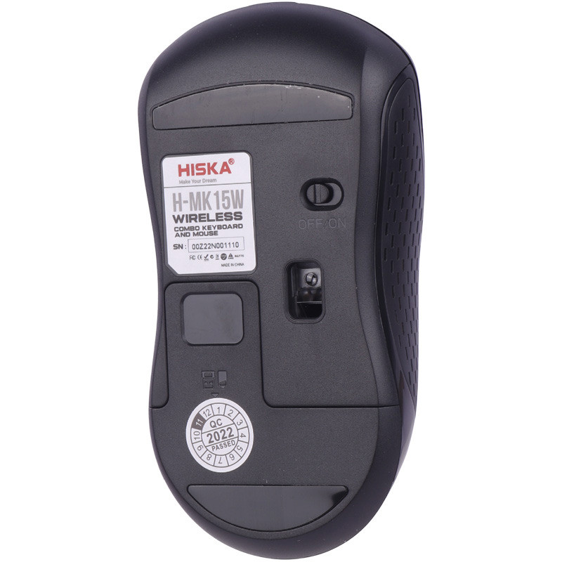 کیبورد و موس بی سیم هیسکا H-MK15W