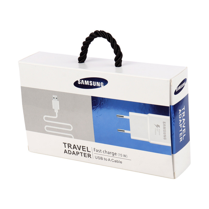 شارژر دیواری فست شارژ Samsung Galaxy S8 + کابل Type-C