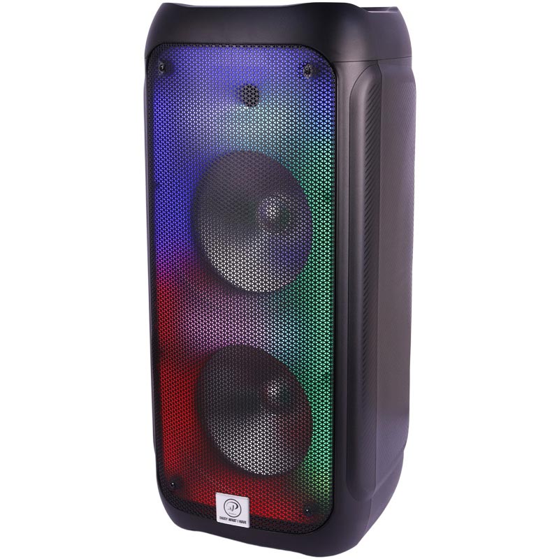 اسپیکر چمدانی بلوتوثی رم و فلش خور XP-Product XP-ME1116C + میکروفون و ریموت کنترل