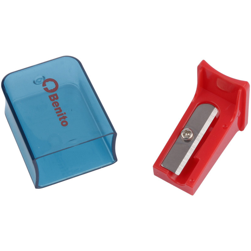 تراش پلاستیکی مخزن دار Benito B-1009 بسته 24 عددی
