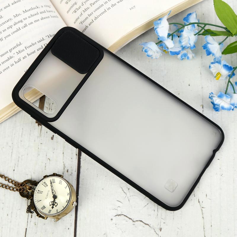قاب PC مات محافظ لنز دار کشویی Samsung Galaxy A10