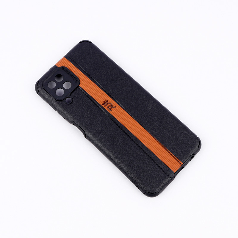 قاب چرمی 3D Camera محافظ لنزدار Samsung Galaxy A12