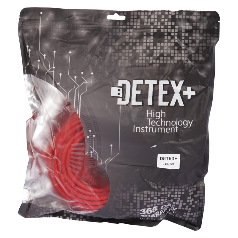 کابل شبکه DETEX+ Cat6 20m