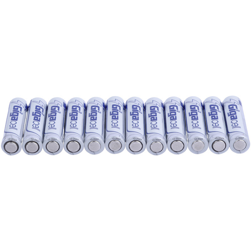 پک 2+10 نیم قلمی Gigacell Super Alkaline LR03 1.5V AAA