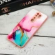 قاب طرحدار پشت گلسی محافظ لنزدار Xiaomi Redmi Note 8 Pro