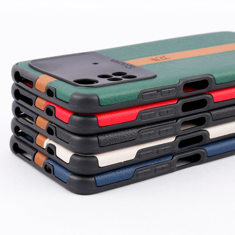 قاب چرمی 3D Camera محافظ لنزدار Xiaomi Poco M4 Pro