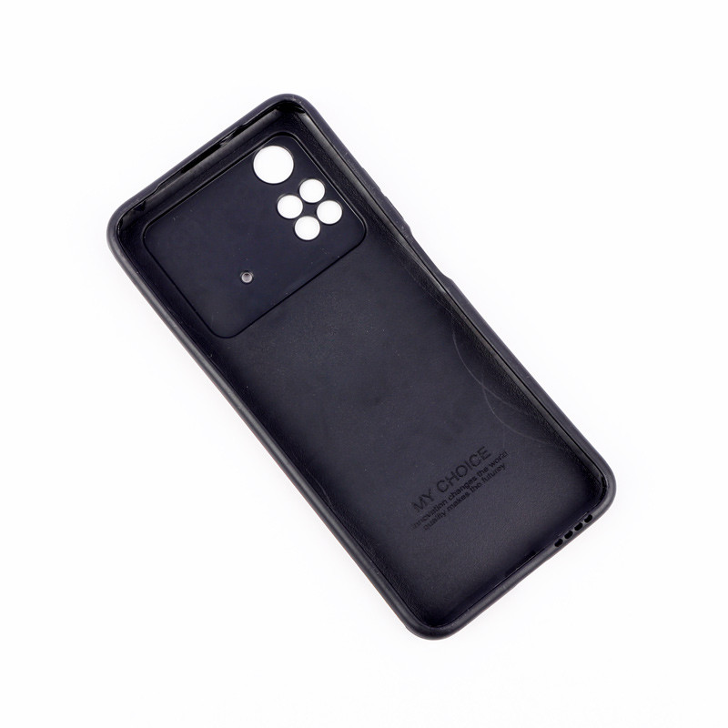 قاب چرمی 3D Camera محافظ لنزدار Xiaomi Poco M4 Pro