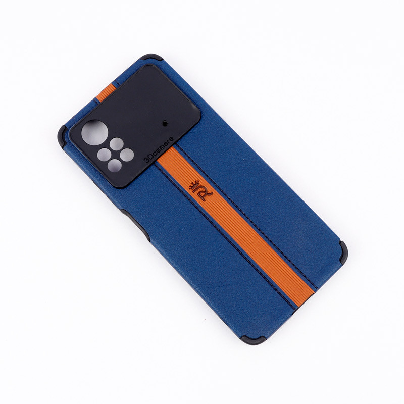 قاب چرمی 3D Camera محافظ لنزدار Xiaomi Poco X4 Pro