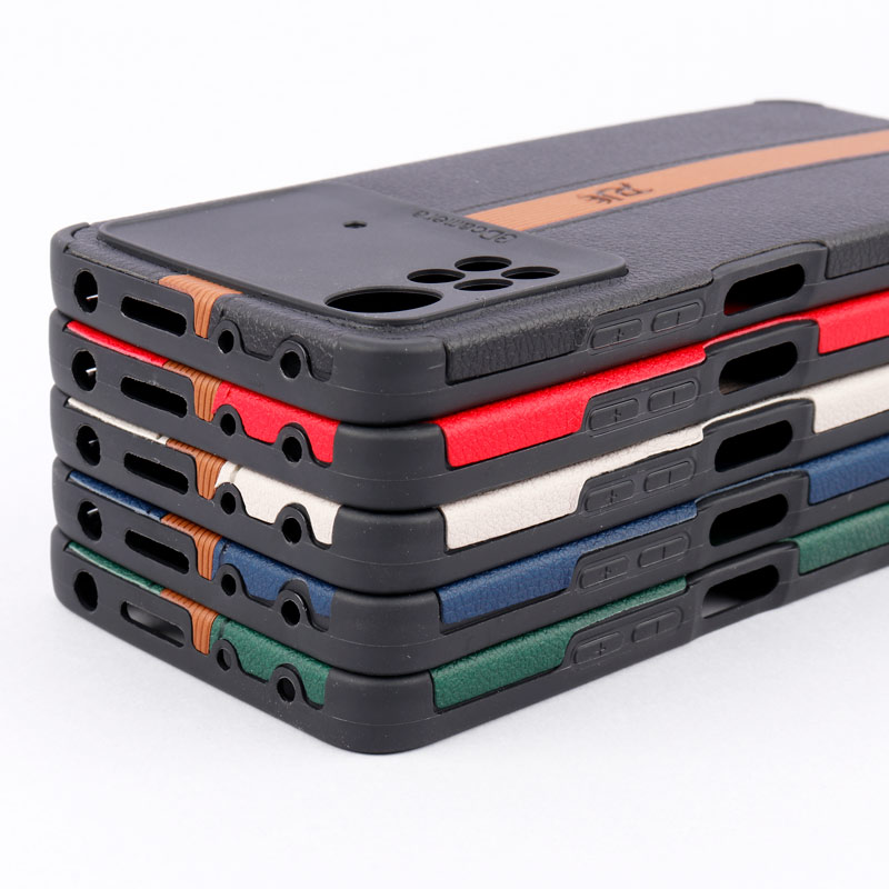 قاب چرمی 3D Camera محافظ لنزدار Xiaomi Poco X4 Pro