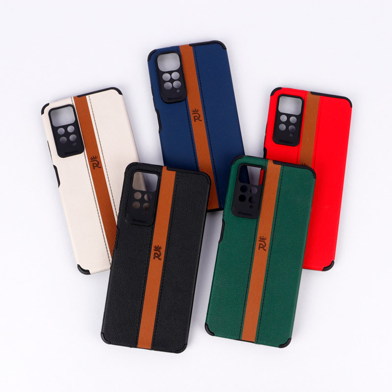 قاب چرمی 3D Camera محافظ لنزدار Xiaomi Redmi Note 11 Pro
