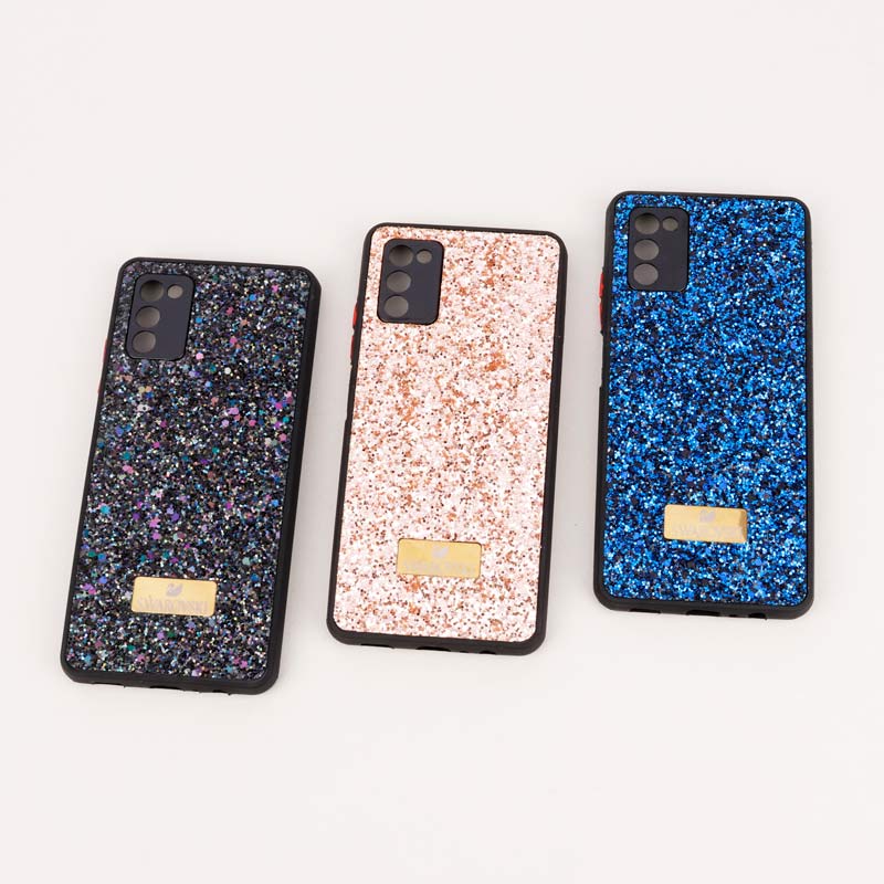 قاب شاینی Swarovski سامسونگ Galaxy A03s محافظ لنزدار