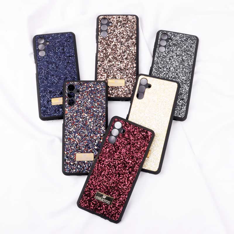 قاب شاینی Swarovski سامسونگ Galaxy A13 5G / A04s محافظ لنزدار