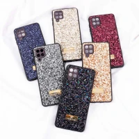 قاب شاینی Swarovski سامسونگ Galaxy A12 محافظ لنزدار