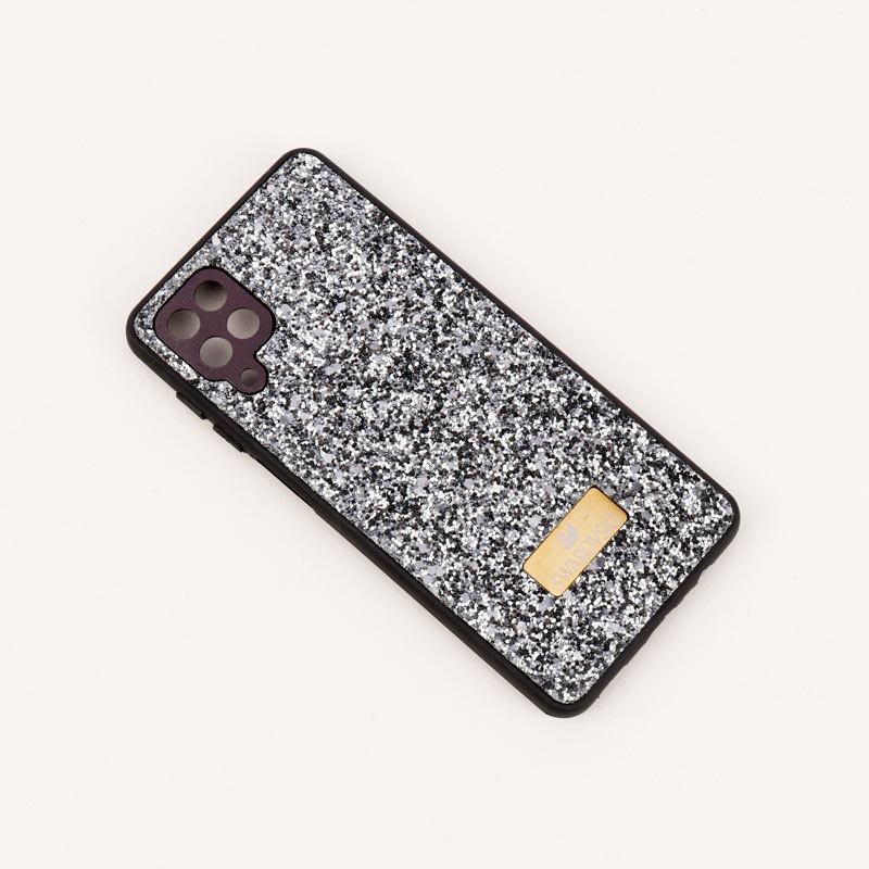 قاب شاینی Swarovski سامسونگ Galaxy A12 محافظ لنزدار