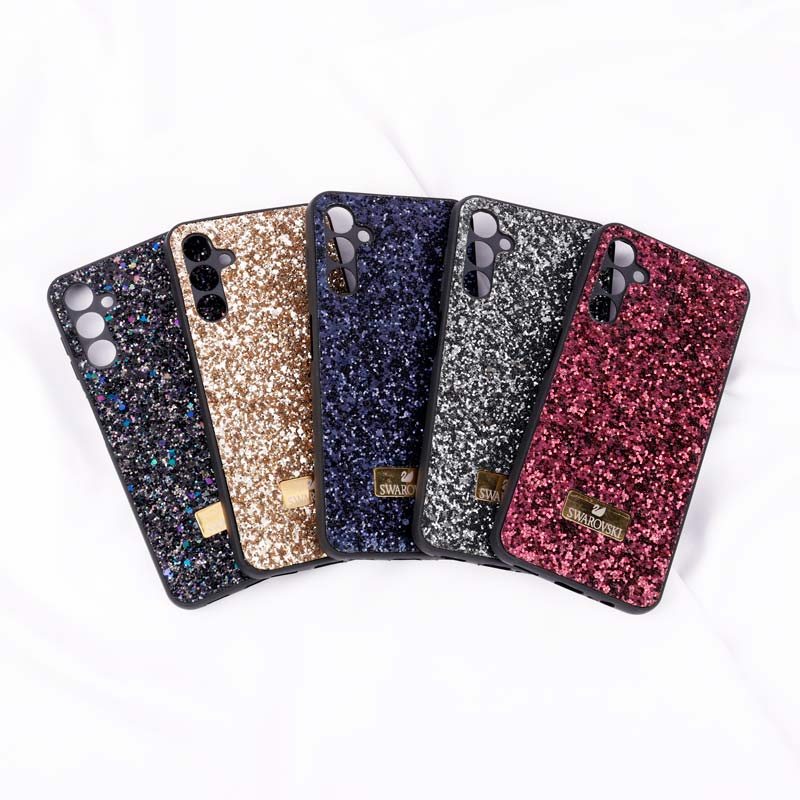 قاب شاینی Swarovski سامسونگ Galaxy A14 محافظ لنزدار