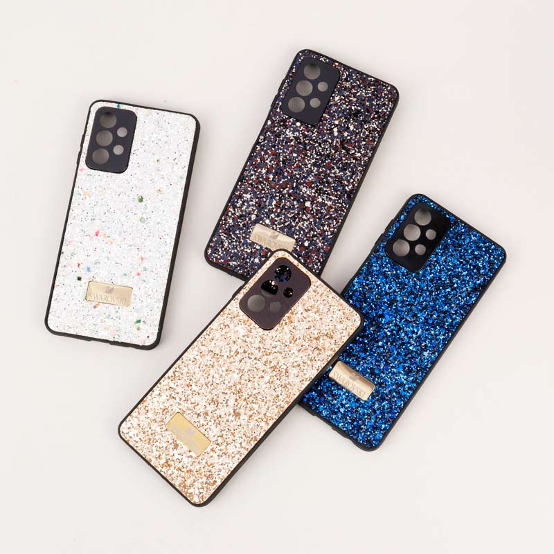 قاب شاینی Swarovski سامسونگ Galaxy A23 محافظ لنزدار