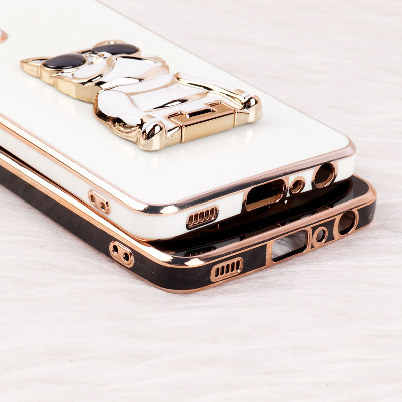 قاب براق My Case استند طرح سگ محافظ لنزدار Samsung Galaxy A52 / A52s