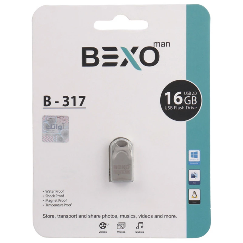فلش 16 گیگ بکسومن Bexoman B-317