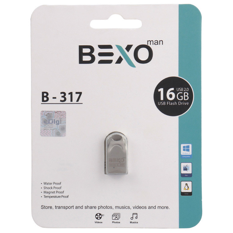 فلش 16 گیگ بکسومن Bexoman B-317