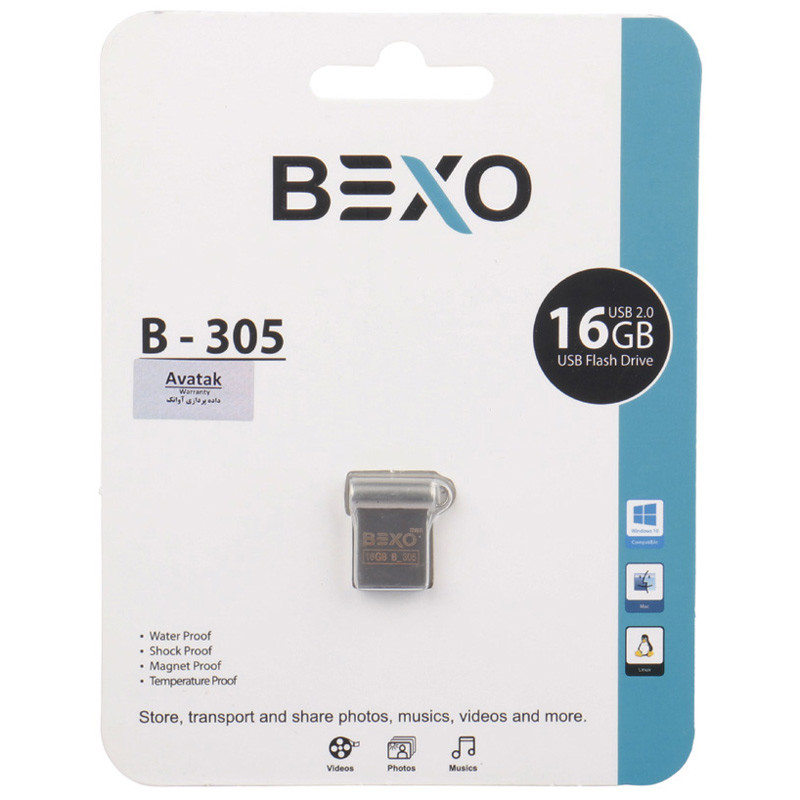 فلش 16 گیگ بکسومن Bexoman B-305