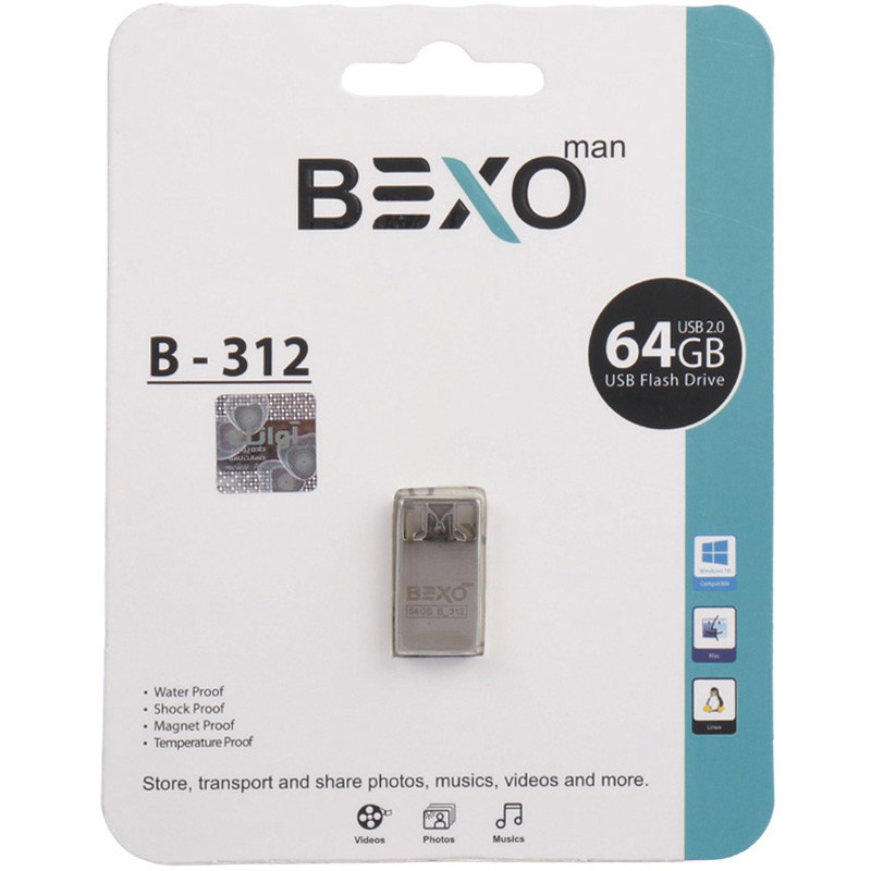 فلش 64 گیگ بکسومن Bexoman B-312