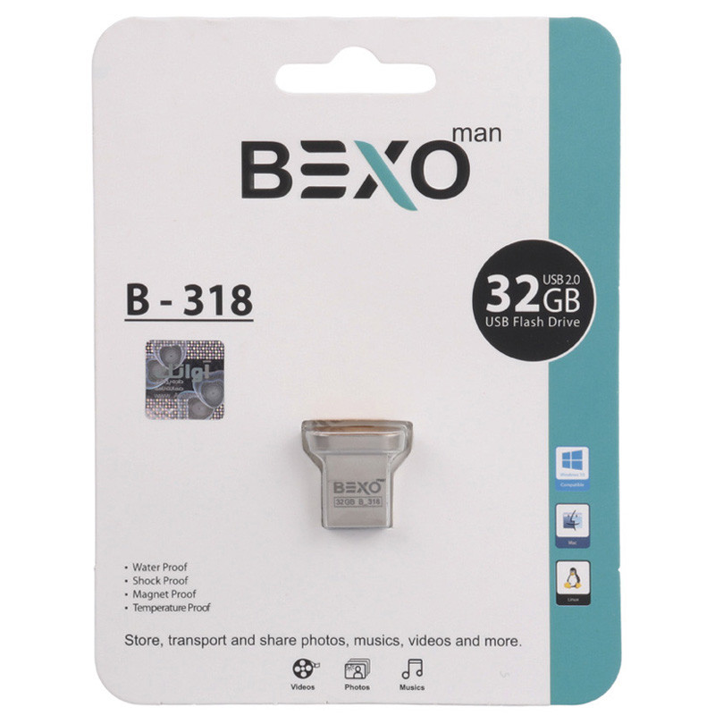 فلش 32 گیگ بکسومن Bexoman B-318