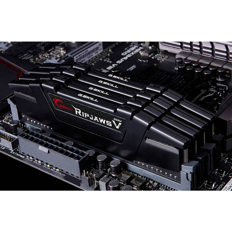 رم کامپیوتر G.SKILL RipjawsV DDR4 16GB 3200MHz CL16 Single