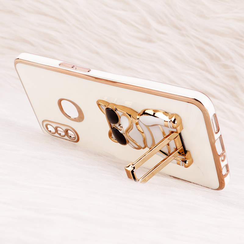 قاب براق My Case استند طرح سگ محافظ لنزدار Samsung Galaxy A10s