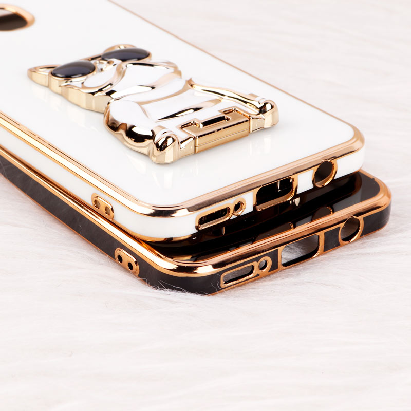 قاب براق My Case استند طرح سگ محافظ لنزدار Samsung Galaxy A20 / A30