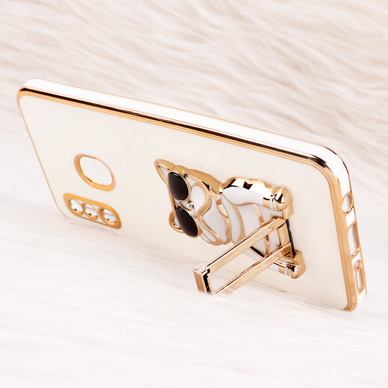 قاب براق My Case استند طرح سگ محافظ لنزدار Samsung Galaxy A20 / A30