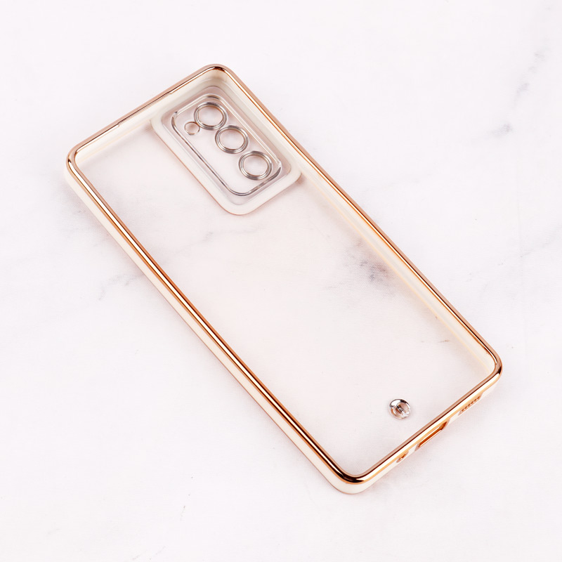 قاب محافظ لنزدار My Case الکترواپتیکال Samsung Galaxy A20 FE سفید