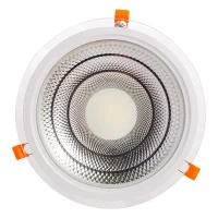 پنل تمام نور توکار گرد 28 وات فنر متغیر سیما نور SN-M 645