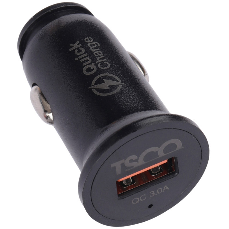 شارژر فندکی فست شارژ TSCO TCG 34 QC3.0 PD 3A 18W + کابل تایپ سی