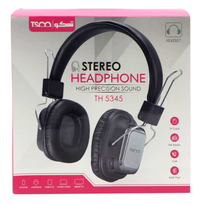 هدفون بلوتوث رم خور TSCO TH 5345