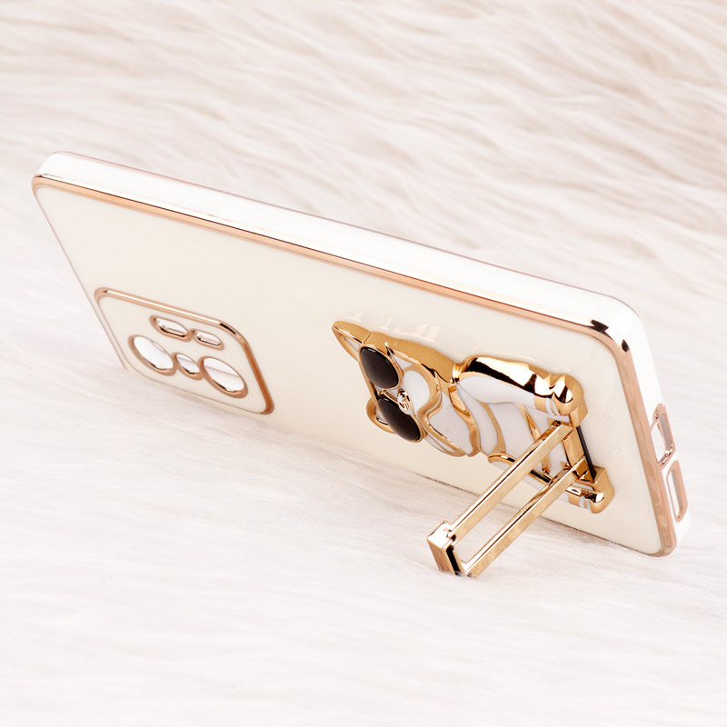 قاب براق My Case استند طرح سگ محافظ لنزدار Xiaomi 11T / 11T Pro