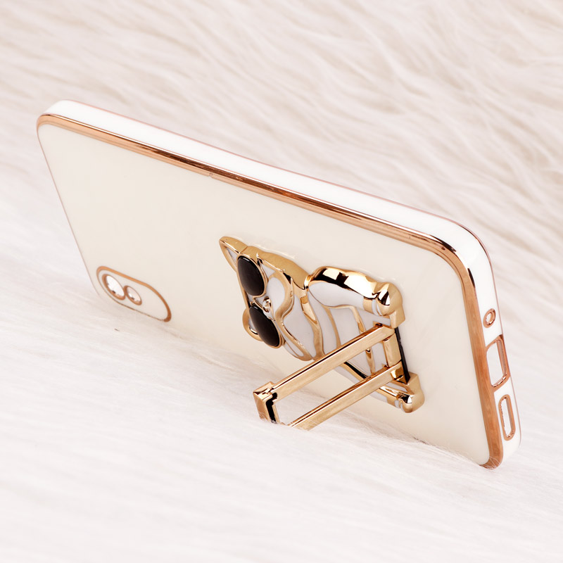 قاب براق My Case استند طرح سگ محافظ لنزدار Xiaomi Redmi 9A