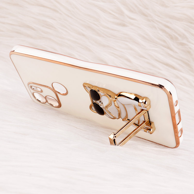 قاب براق My Case استند طرح سگ محافظ لنزدار Xiaomi Redmi A1 Plus