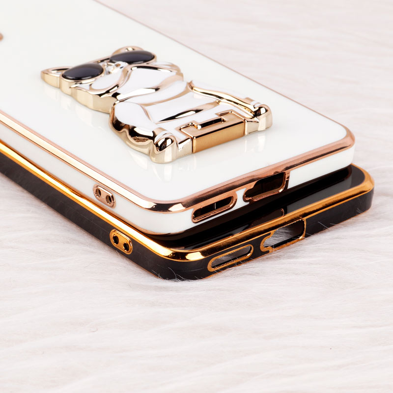 قاب براق My Case استند طرح سگ محافظ لنزدار Xiaomi Redmi Note 11 Pro 5G