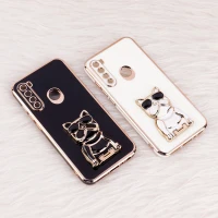 قاب براق My Case استند طرح سگ محافظ لنزدار Xiaomi Redmi Note 8