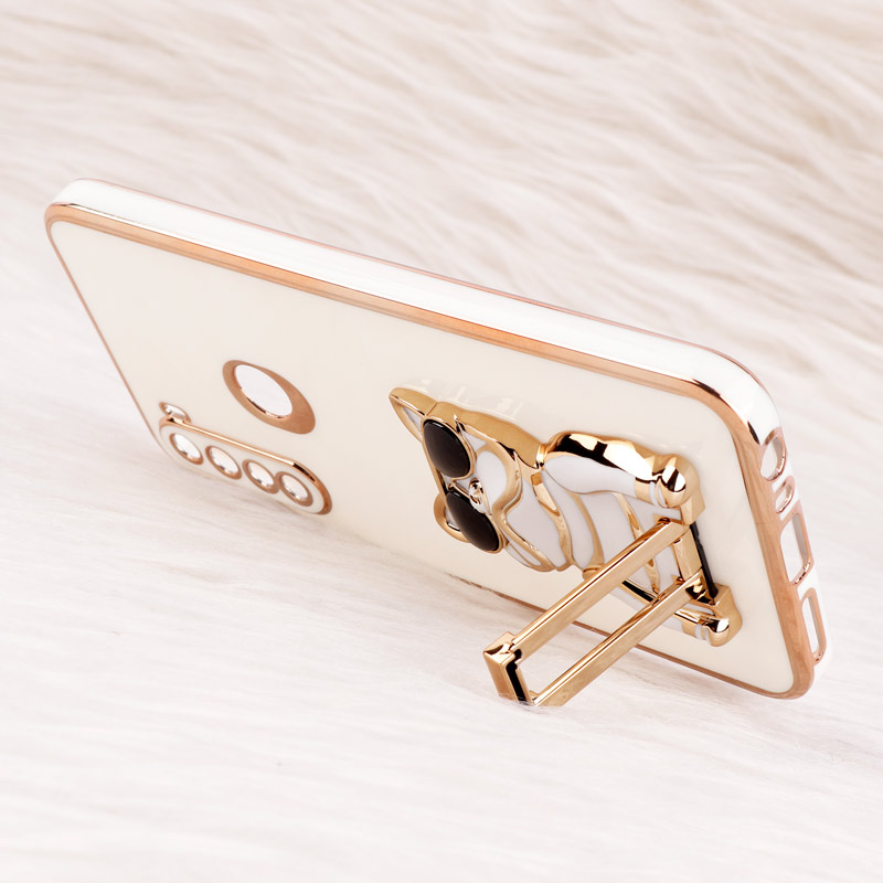 قاب براق My Case استند طرح سگ محافظ لنزدار Xiaomi Redmi Note 8