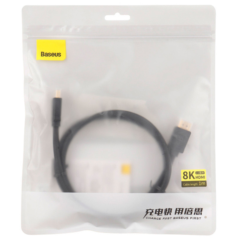 کابل Baseus High Definition Series CAKGQ-J01 HDMI V2.1 8K 1m