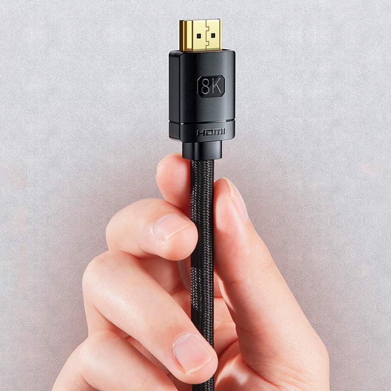 کابل Baseus High Definition Series CAKGQ-J01 HDMI V2.1 8K 1m