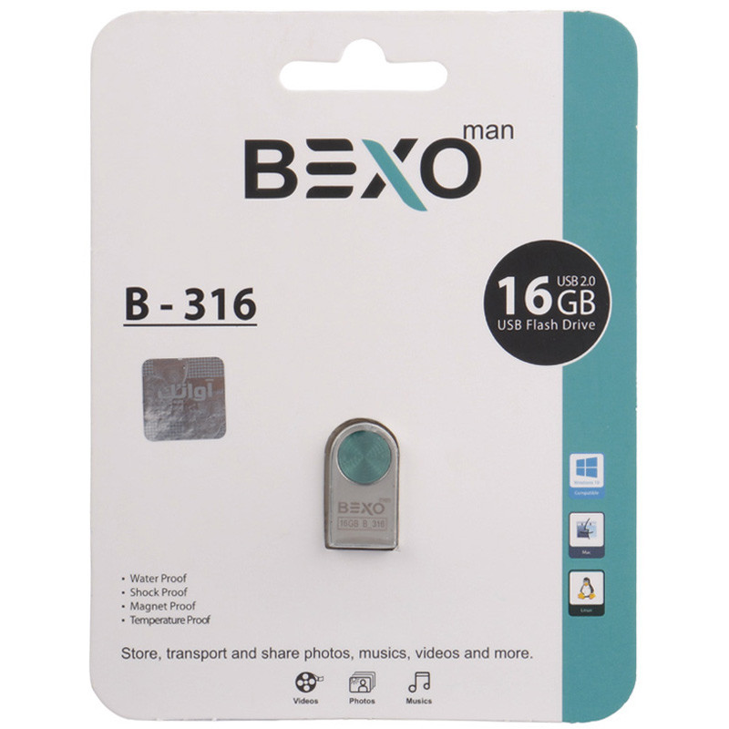 فلش 16 گیگ بکسومن Bexoman B-316