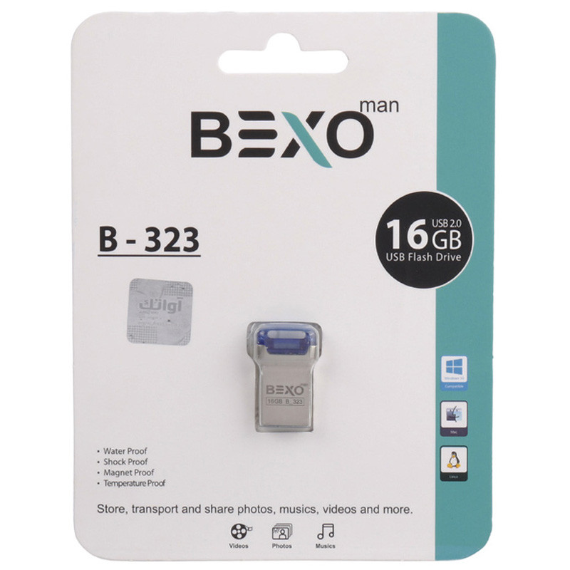 فلش 16 گیگ بکسومن Bexoman B-323
