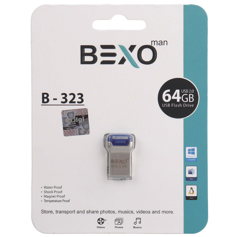 فلش 64 گیگ بکسومن Bexoman B-323