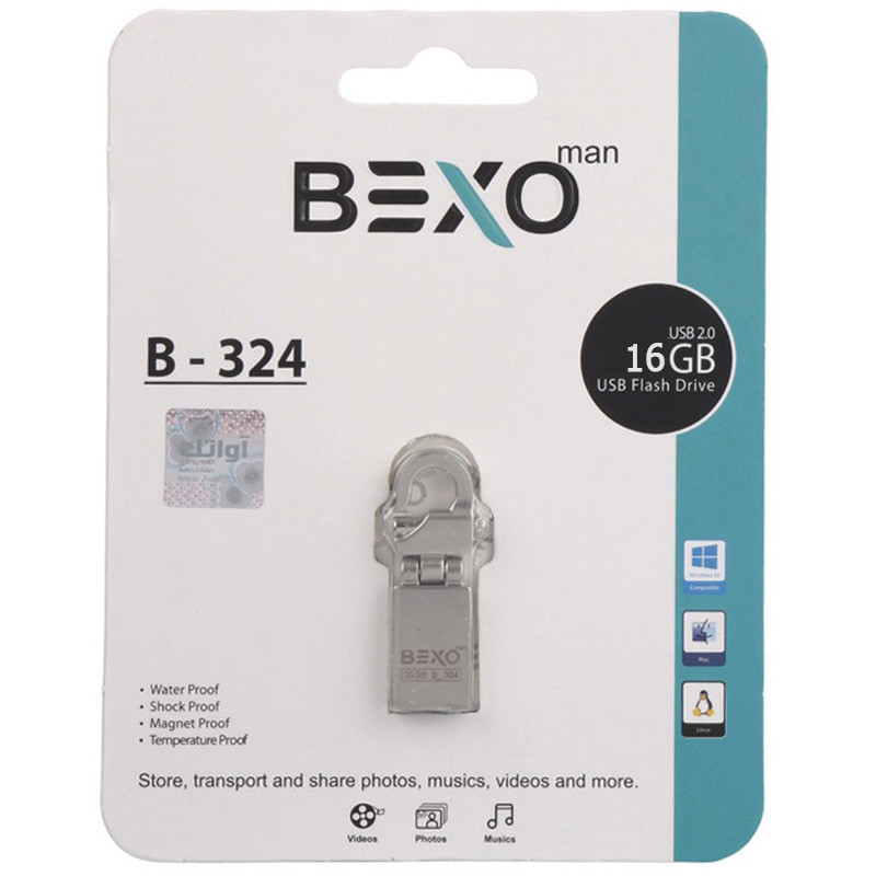 فلش 16 گیگ بکسومن Bexoman B-324